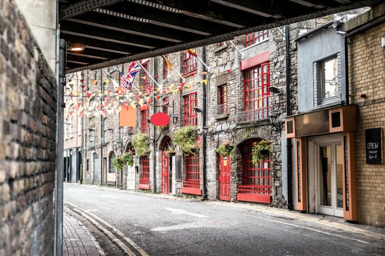 photo of a street in Dublin, Ireland